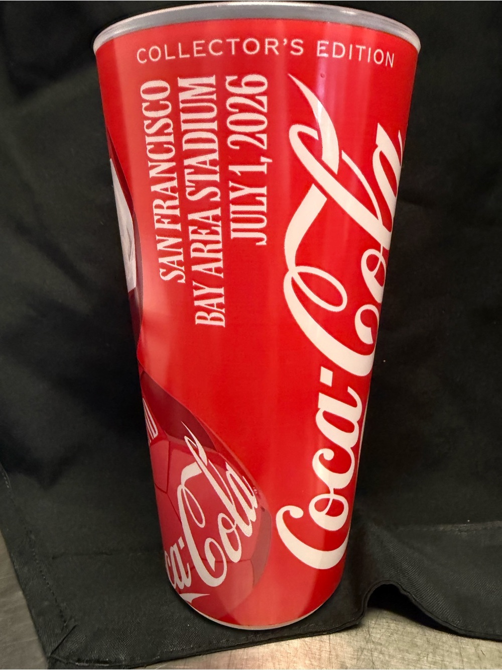 FIFA USA Game 32 Team USA/Bosnia  Coca-Cola Collector's Edition Red Stadium Cup